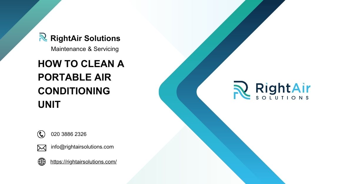 How To Clean a Portable Air Conditioning Unit - RightAir Solutions