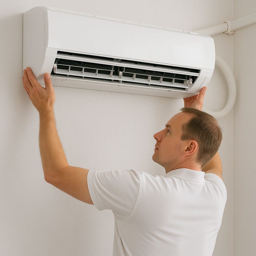 wall mounted ac installation london _ RightAir Solutions
