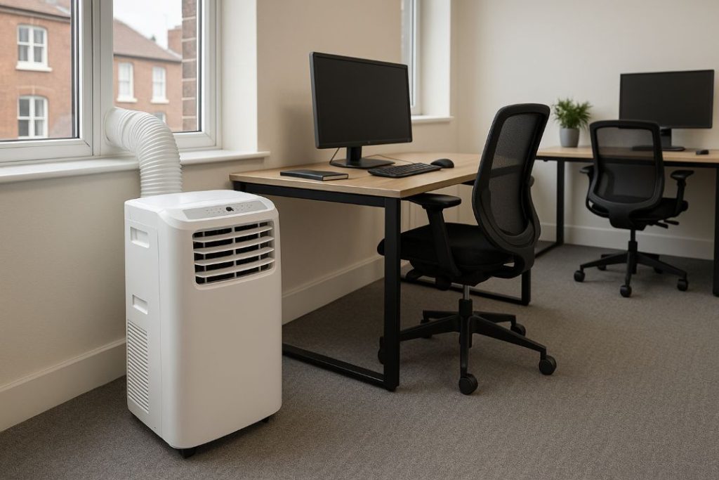 Portable air conditioning unit for businesses london