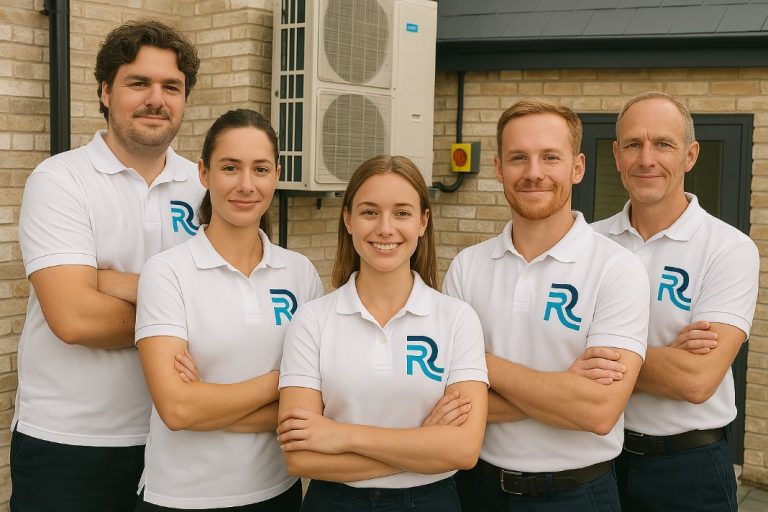 Air con installation team in London