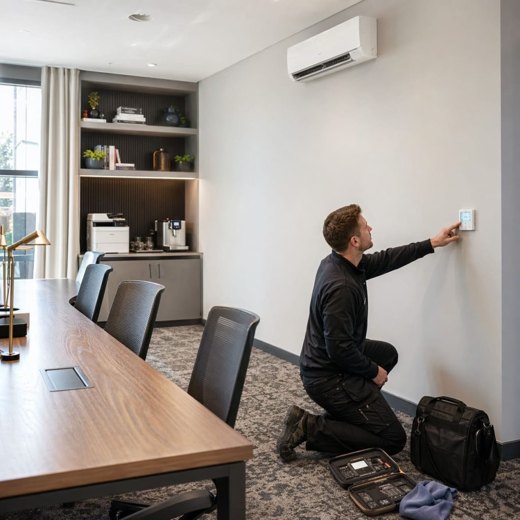 Hotel Hospitality AC Control Check in Business Centre - Illustrative Image