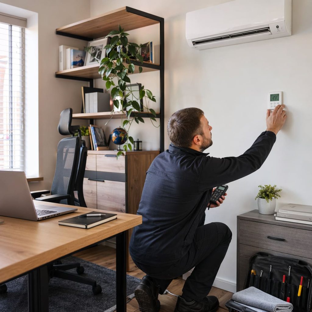 One-Off Servicing and Maintenance in Home Office - Illustrative Image